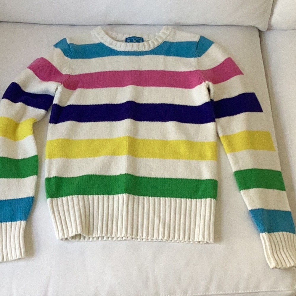 Colorful Striped Sweater